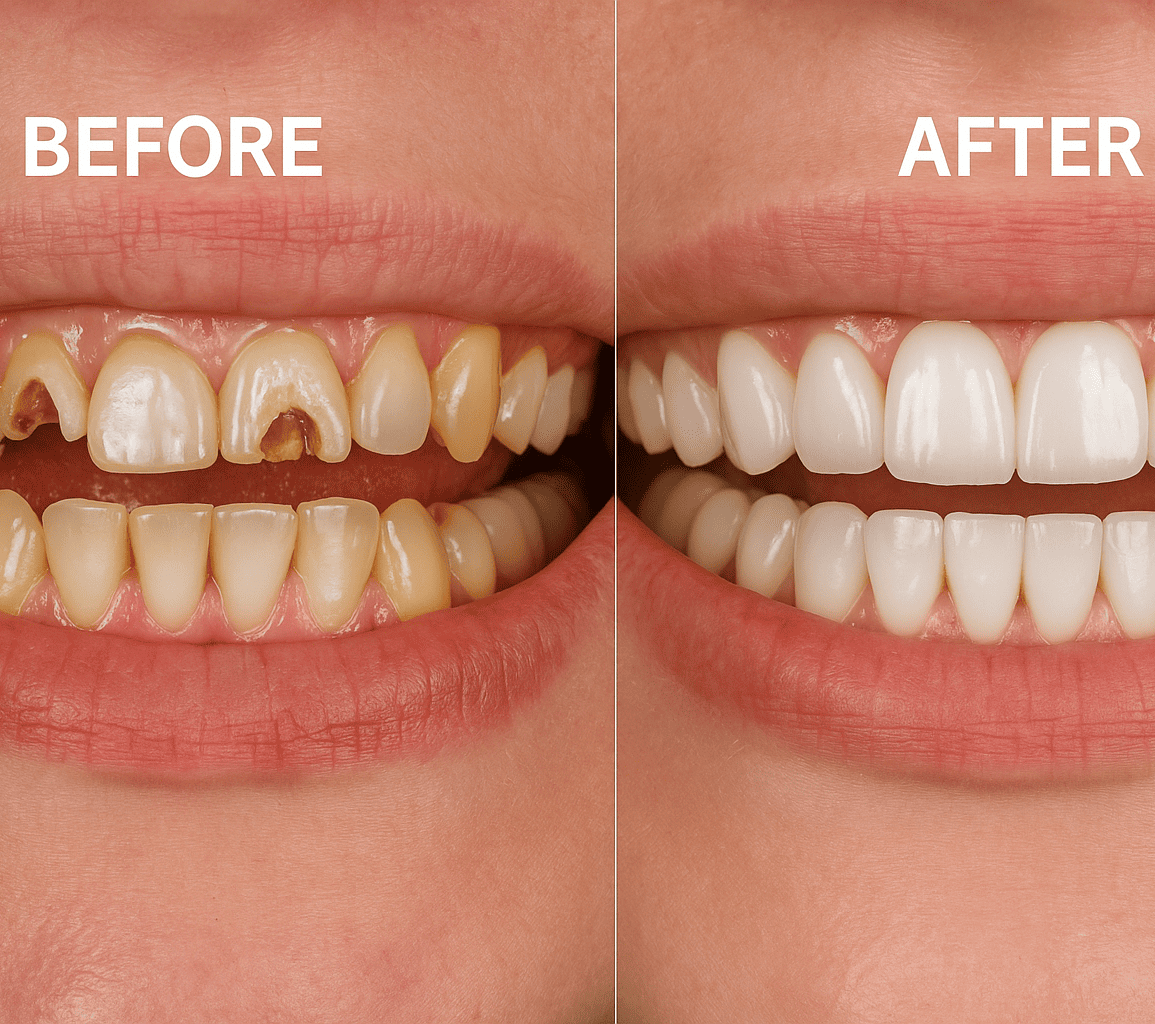 Вініри та посмішка дизайн у Луцьку